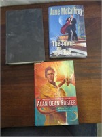 3 Fictional Hardback Books - Farland, Foster , McC