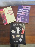 Trio of Collectors Books - Royal Bayreuth, Doulton