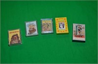 15 MINIATURE CHILDREN'S BOOKS, MINI PLAY CARDS