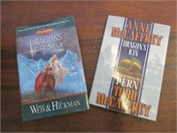 2 Science Fiction Hardback Book- Dragons