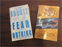 2 Fictional Books - Koontz / Chris Bunch