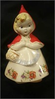 1940's Hull USA Little Red Riding Hood Cookie Jar