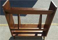 Vintage Solid Wood Book Stand