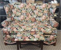 Beautiful Floral Loveseat And Bench