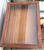 Large Wood Display Case