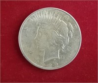 1922 D Peace Dollar VG
