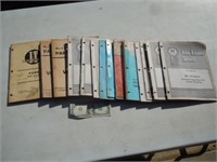 Large Lot of Manuals -  Ford, Case I.H. McCormick