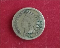 1862 Indian Head Penny - KEY DATE