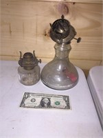 Old Oil Lamps, small one from the 1800's