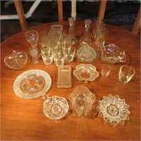 Clear Glass Tableware