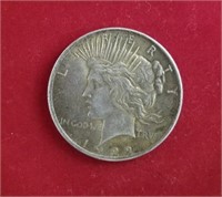 1922 Peace Dollar XF