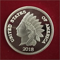 1 oz. .999 Silver Round