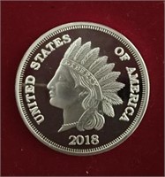 1 oz. .999 Silver Round