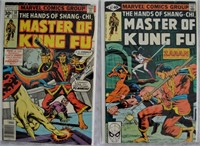 Marvel Master Of Kung Fu Vol. 1 Issues 50,87