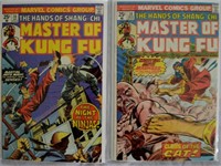 Marvel Master Of Kung Fu Vol. 1 Issues 36,38