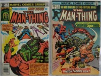 Marvel The Man Thing Vol. 1 Isss.20 Vol.2 Iss.11