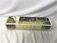 Croquet set.