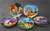 1990's Franklin Mint Flintstones Collector Plates
