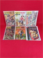 Six Vintage Comic Books