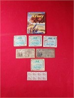Post World War II Military Currency & Booklet