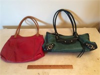 Lot of Two Handbags - Nine & Unknown