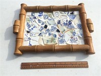 Unique Bamboo Tile Platter