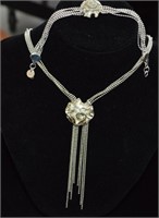 .925 Silver Neclace & Matching Bracelet