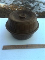 Brown Vintage Bean Pot