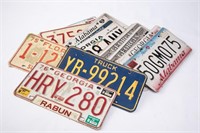 Large Lot of State & Decorative License Plates