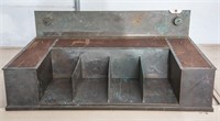 Vintage Copper Table Top Bank Box