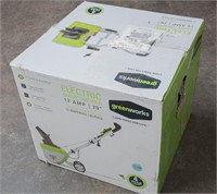Greenworks 12  Amp Electric Snow Thrower