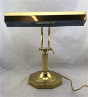Vintage Adjustable Brass Desk Lamp