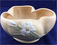 Weller Clematis Peach Colored Low Bowl