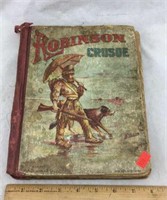 Antique Illustrated Edition of Robinson Crusoe