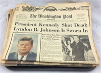 1963 Washington Post Editions (JFK Assassination)