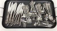 Large Assortment of Stainless Steel Flatware