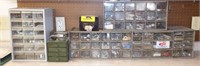 Lot of Hardware Organizers & Contents