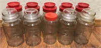 Vintage Glass Jars w/ Lids