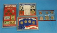 4 Sets of U.S. Coins