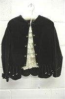 Circa 1870's Boy's Jacket w/ Lace Shell Top