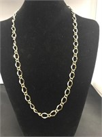 Gold Tone Chain Necklace