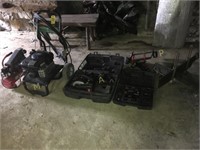 Power washer, tools