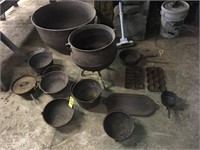 Cast iron Lot