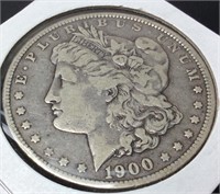 1900 Morgan Silver Dollar