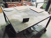 Welding Table on rollers