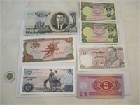 7 billet bancaires, 2 de Burma