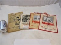 3 calendriers et 1 livre de recettes 1931a 1968