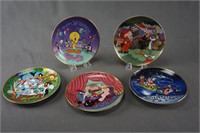 5 Looney Tunes Limited Edition Collector Plates