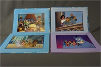 4 Walt Disney Exclusive Commemorative Lithographs