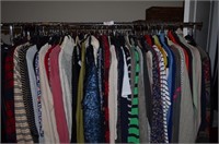 Huge Lot of Used Women's Shirts & Sweaters